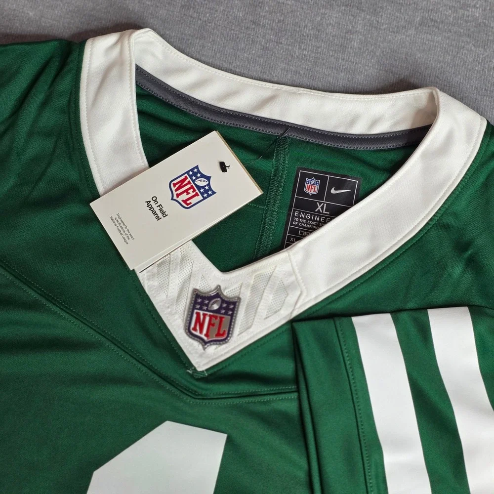 Nike NFL Jersey Mens XL Green Sauce Gardner New York Jets 31NM-03T6-72F-E83